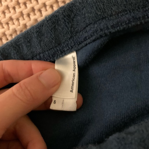 America Apparel strapless bodysuit shorts - Picture 3 of 3